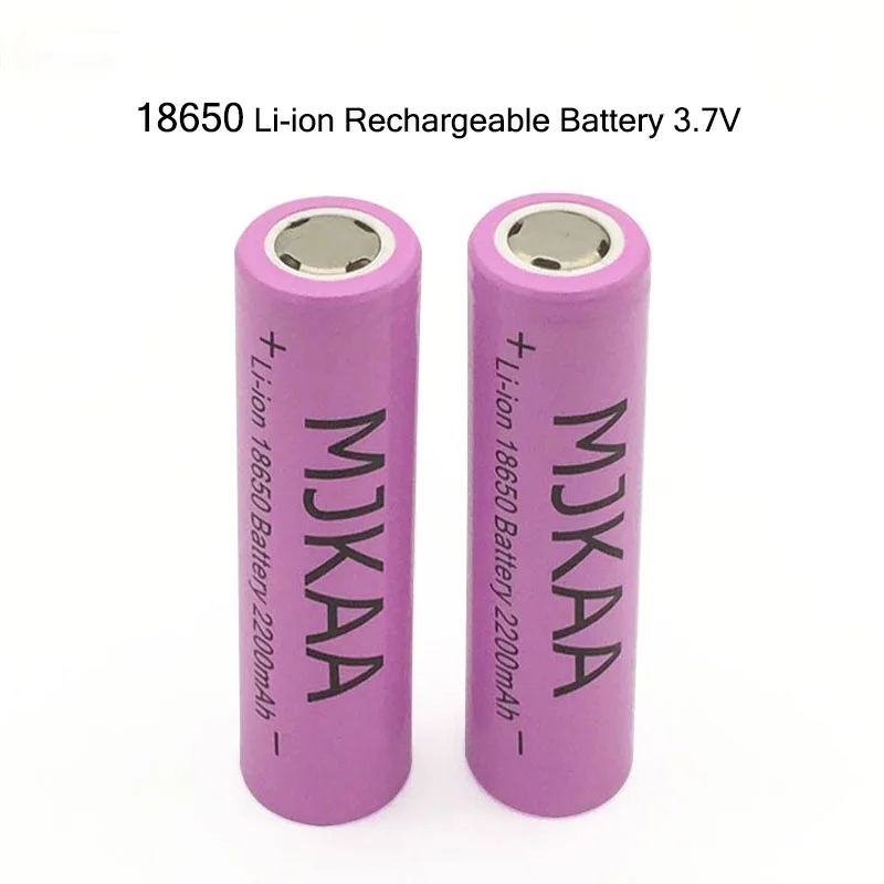 20x18650 Rechargeable Batteries(Not AA battery) 3.7v 2200mAh Lithium Li-ion Battery for Power Bank 18650 3.7v 18650 battery