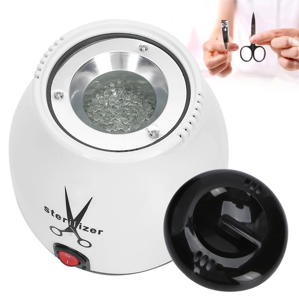 1Pc Professional Nail Tool Cleaning Equipment Quartz Sand High Temperature Cleaner Nail Art Tool Cleaning Box Nair Salon Suppies