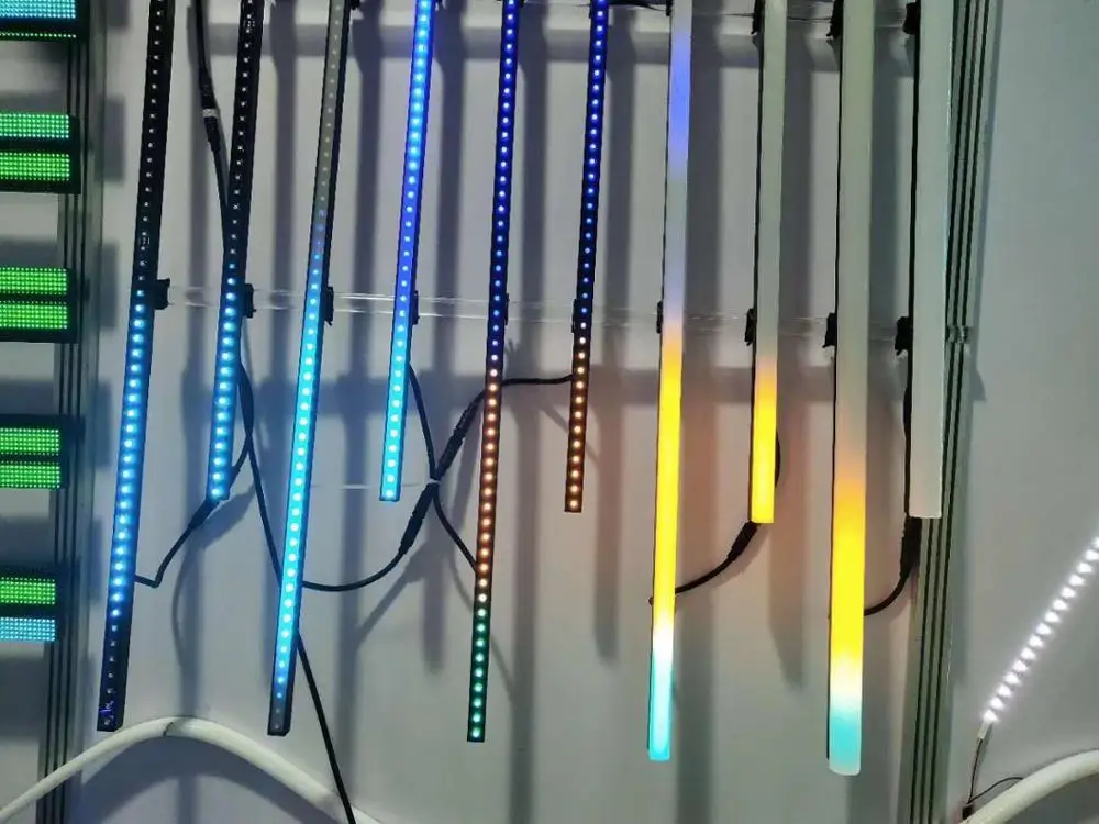 DC24V SK6812/WS2812B 5050RGB  LED Linear Tube Light Bar , RGB  addressable full color LED Stage Pixel Bar