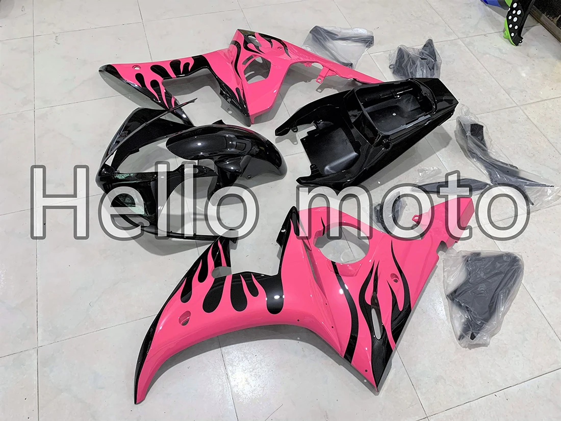 For YZF-R6 YZF R6 2003 2004 2005 R6S 2006 2007 2008 2009 Motorcycle Fairing Accessories Shell Bodywork Set RJ051 RJ09