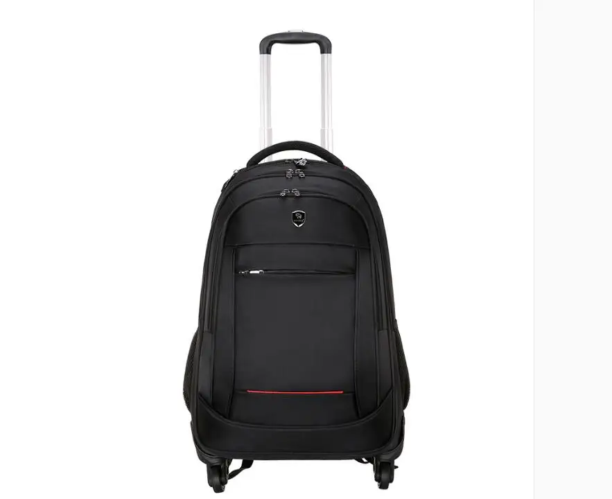 Men  Business Rollin Luggage Backpack Men Tolley luggage Wheeled Backpack bag travel Trolley Bags on wheels Travel Wheeled Bag