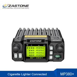 Walkie Talkie Zastone MP380+ 136-174MHz  400-480MHz Dual Band Mobile Radio Long Range Car Mobile Radio Station Transceiver