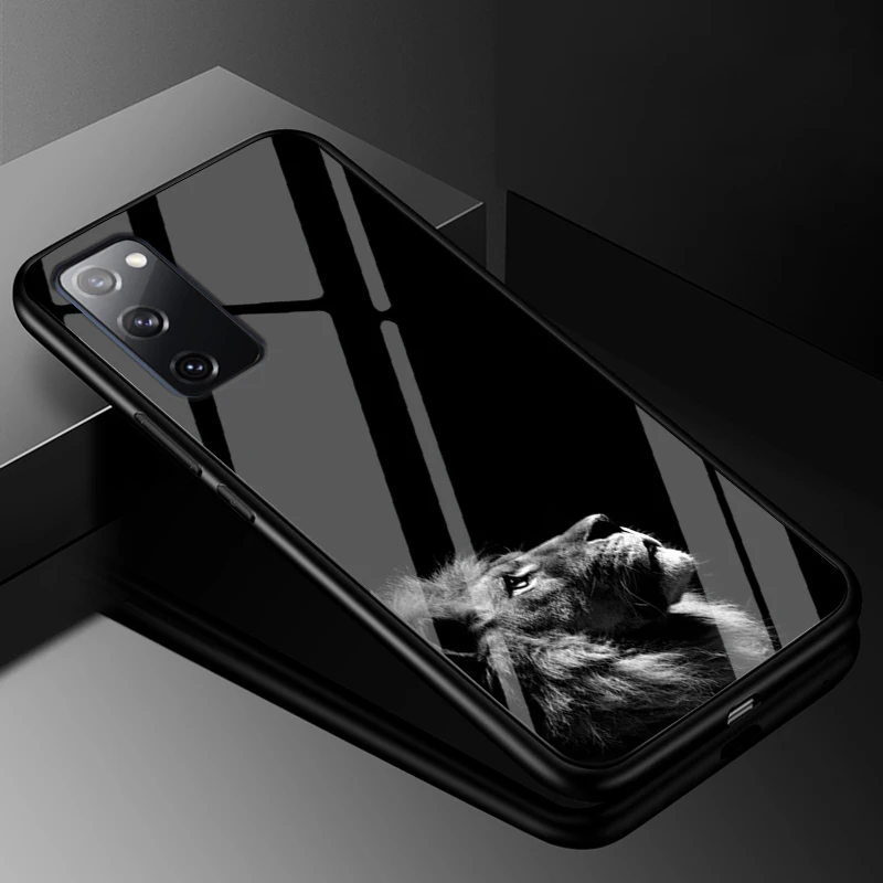 Tempered Glass Case for Vivo Y31 2021 Cover Hard Case for Vivo Y51 X60 Pro Y20i Y20S V2027 Y11S Y12S Y53S Phone Case TPU Bumper