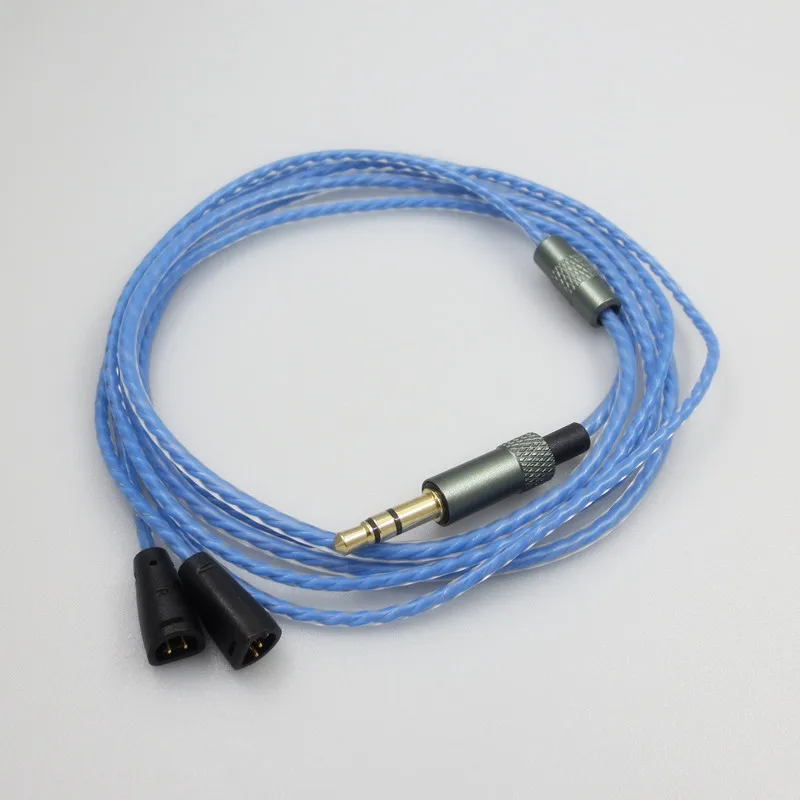 1,2 m Ersatz Audio Upgrade Kabel für IE8I IE80 IE80S Kopfhörer Kabel Hohe Anzahl Sauerstoff Freies Kupfer Core Kabel Reparatur teile