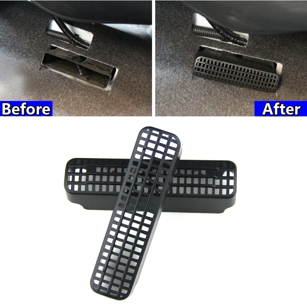 For Toyota Corolla E17 E18 E21 2013-2022 Under Seat Floor Rear AC Heater Air Conditioner Duct Vent Cover Grill Outlet Covers