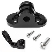Action Cameras Holder Adapter For Garmin Edge 520 1000 Bike Handlebar Extension Mount Bracket Fixed Base Support