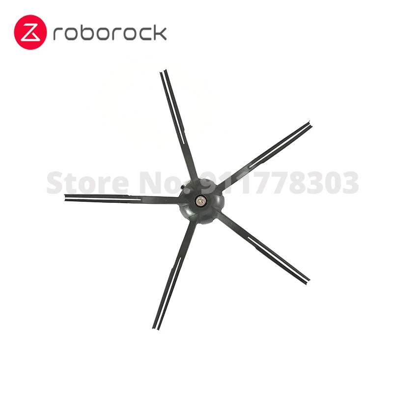 ロボット掃除機用のオリジナルの柔らかいブラシ,ABS素材のスペアパーツs65 s55 max s65純粋なs65 maxv e45 s45 s45 s45 max,掃除機用,2ピース/パック