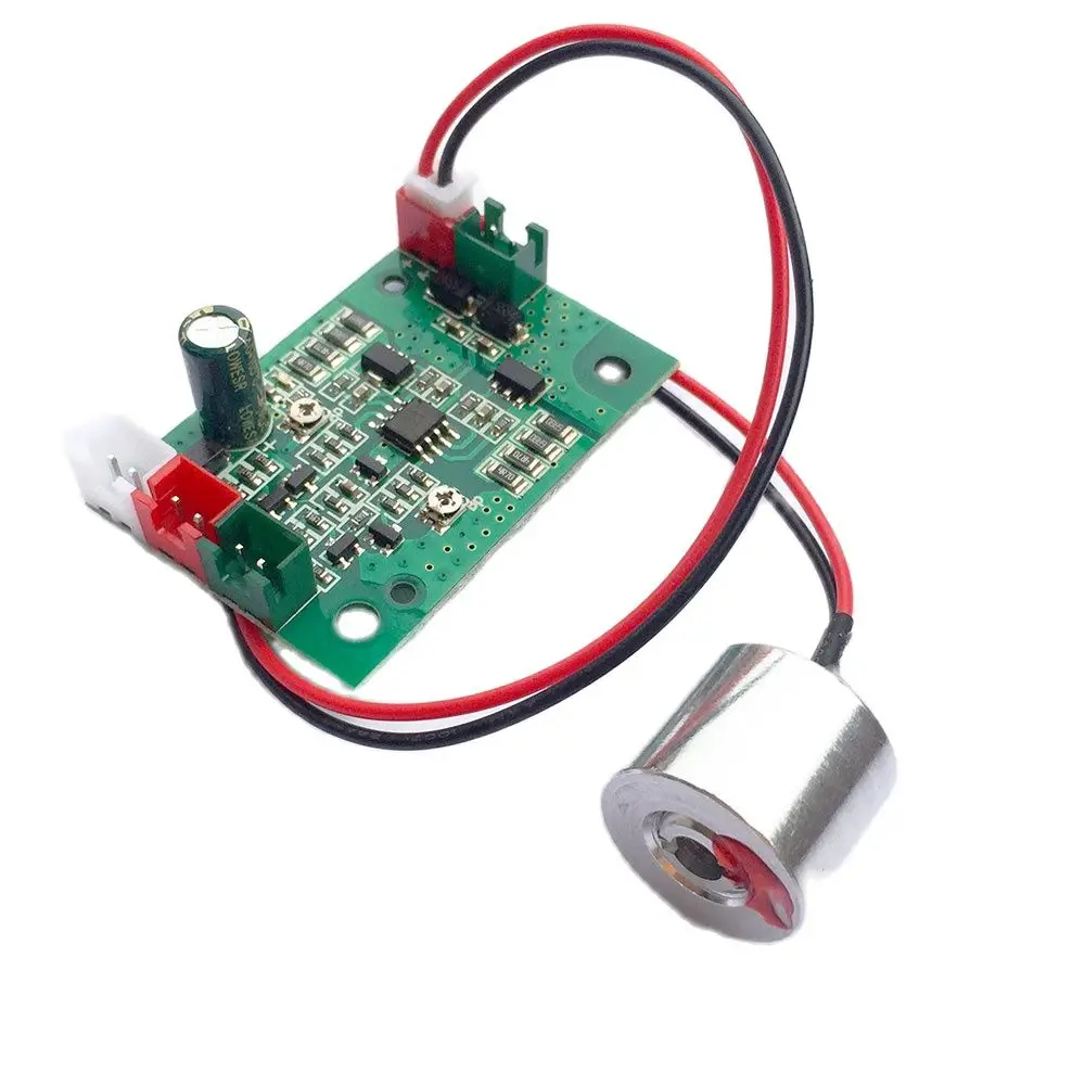 650nm 100mW Diode Red Laser Module + Free Laser Driver Board(DC5V input, 808nm/532nm&650nm + TTL)