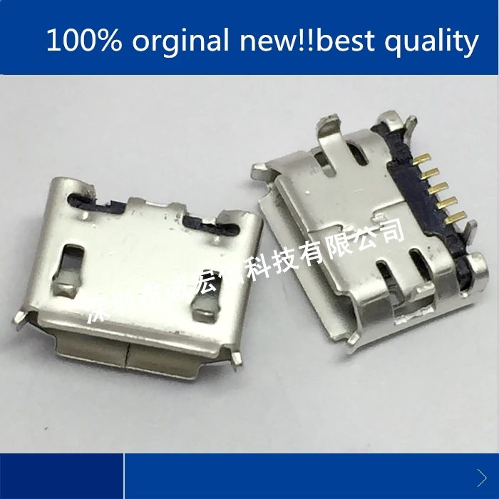 

10 шт. оригинальные новые в наличии USB-разъем MICRO-USB-5P