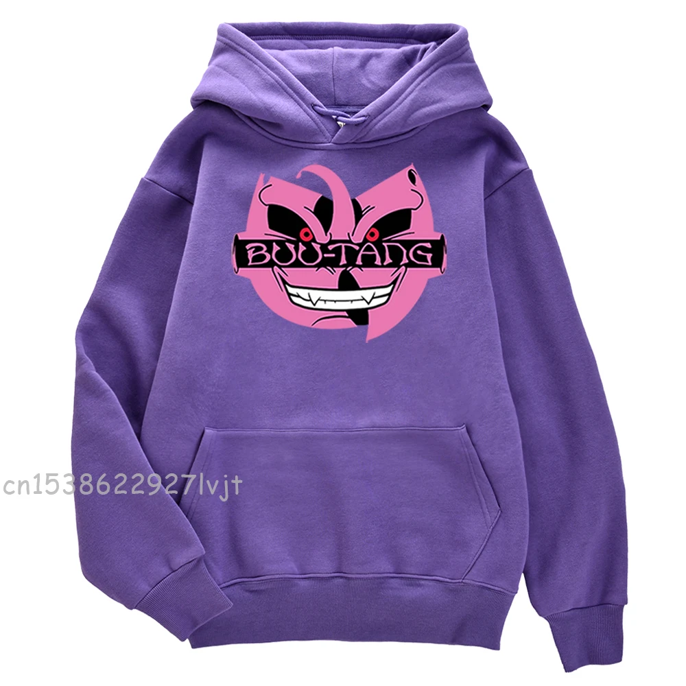 

Japan Anime Majin Buu Hoodies Men Fashion Fleece Sweatshirt Crewneck Print Menswear Tops TeeHip Hop Funny Oversiz hoodie