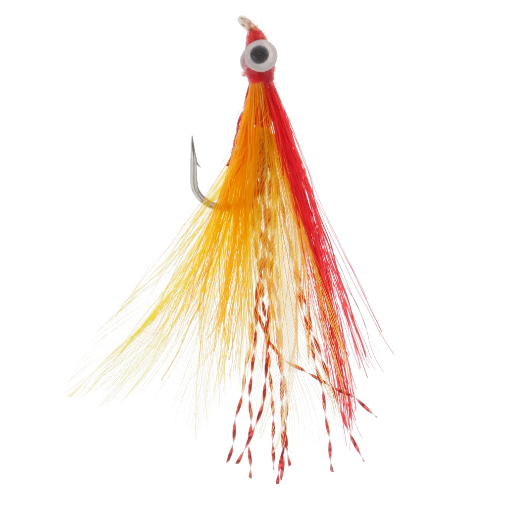 Clousers Deep Minnow Streamer Fly Fishing Flies for Fisherman Saltwater Freshwater Fishing