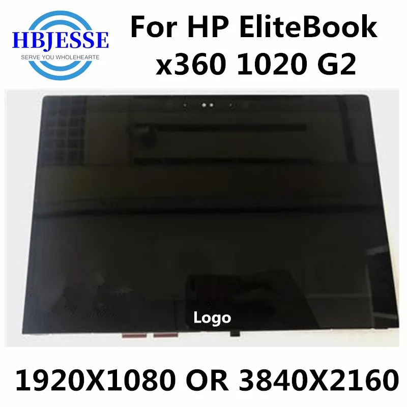 Genuine for HP EliteBook x360 1020 G2 12.5 Inch FHD 1920X1080 M125NVF6 R0 LCD Screen Assembly Replacement