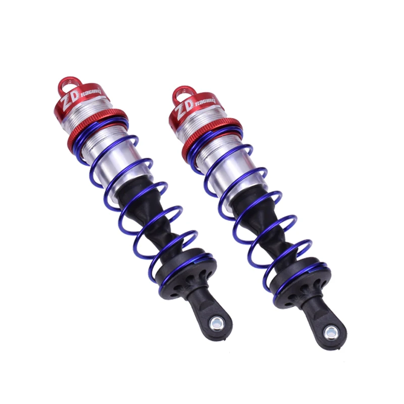 

2pcs ZD Racing 120mm Front Shock Absorber Red Aluminium Alloy Damper Suspension for 1/8 HSP RC Car