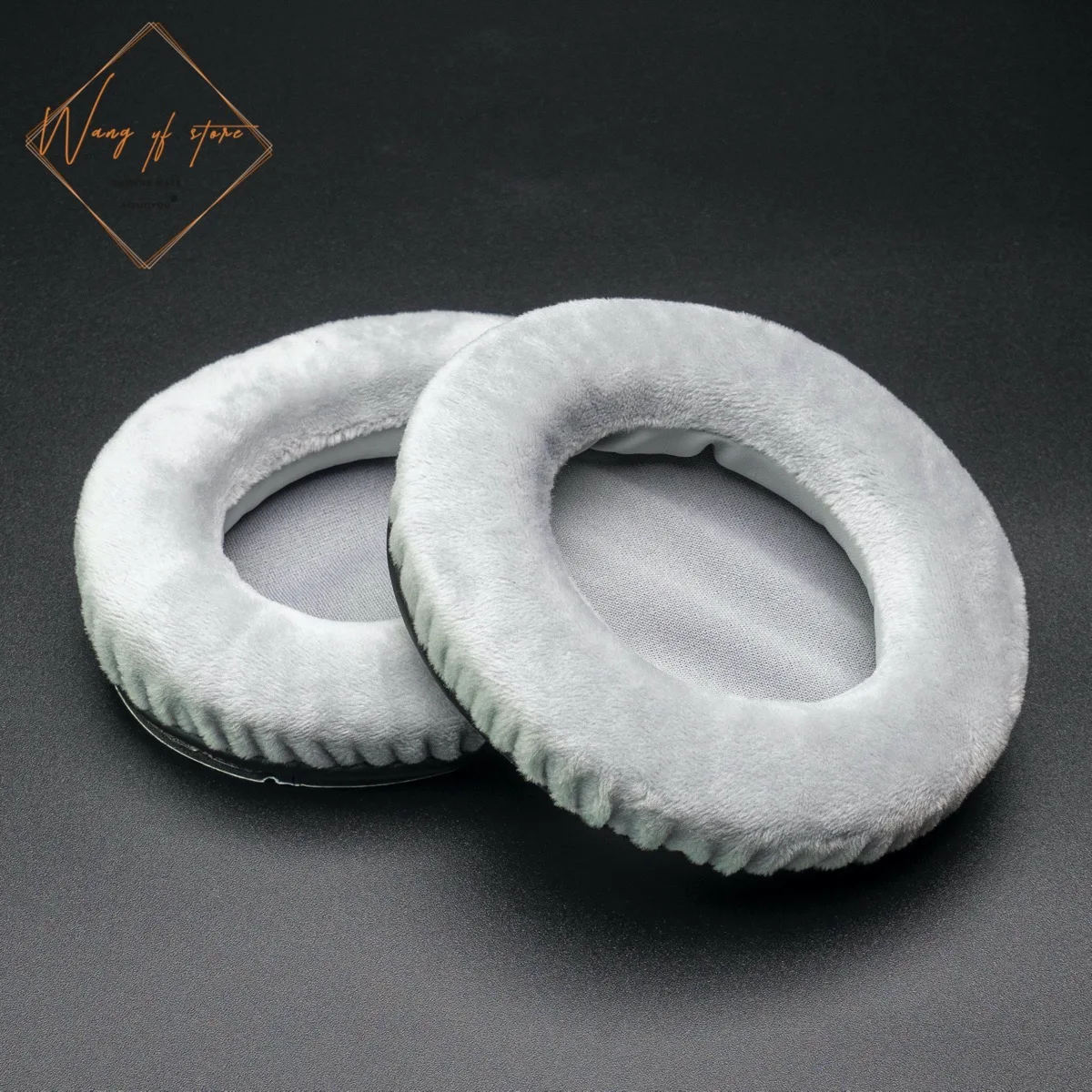 السلس القطيفة الأذن وسادة وسادة من اسفنج الفوم ل كينغستون HyperX سحابة مسدس S سماعة سماعة جزء المخملية وسادات الأذن غطاء رغوة