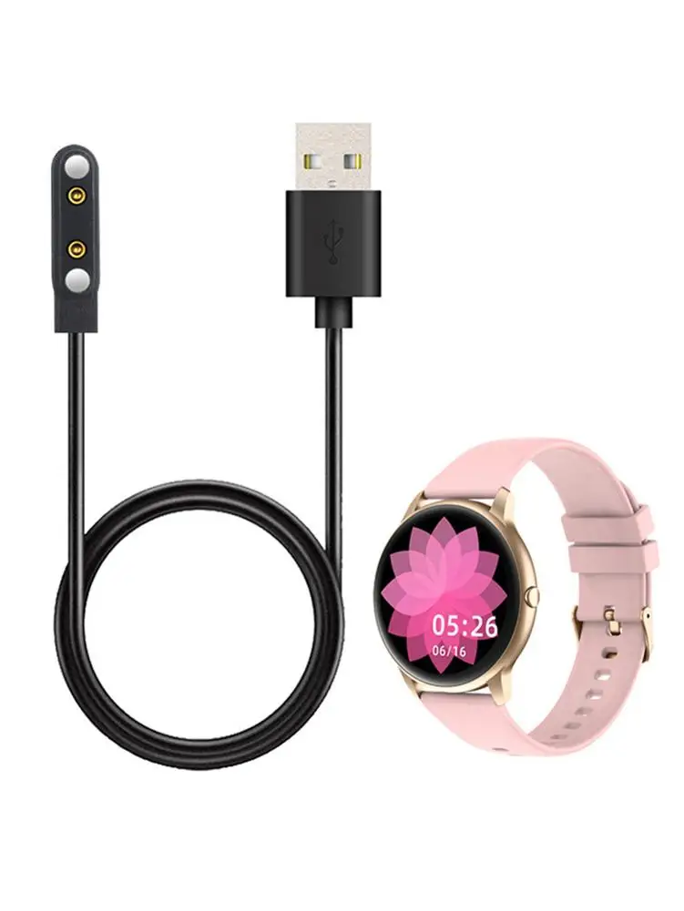 USB Chargers For XiaoMi IMILAB KW66 Smart Watch Dock Charger Adapter Magnetic USB Charging Cable Base Wire Charging Accessories