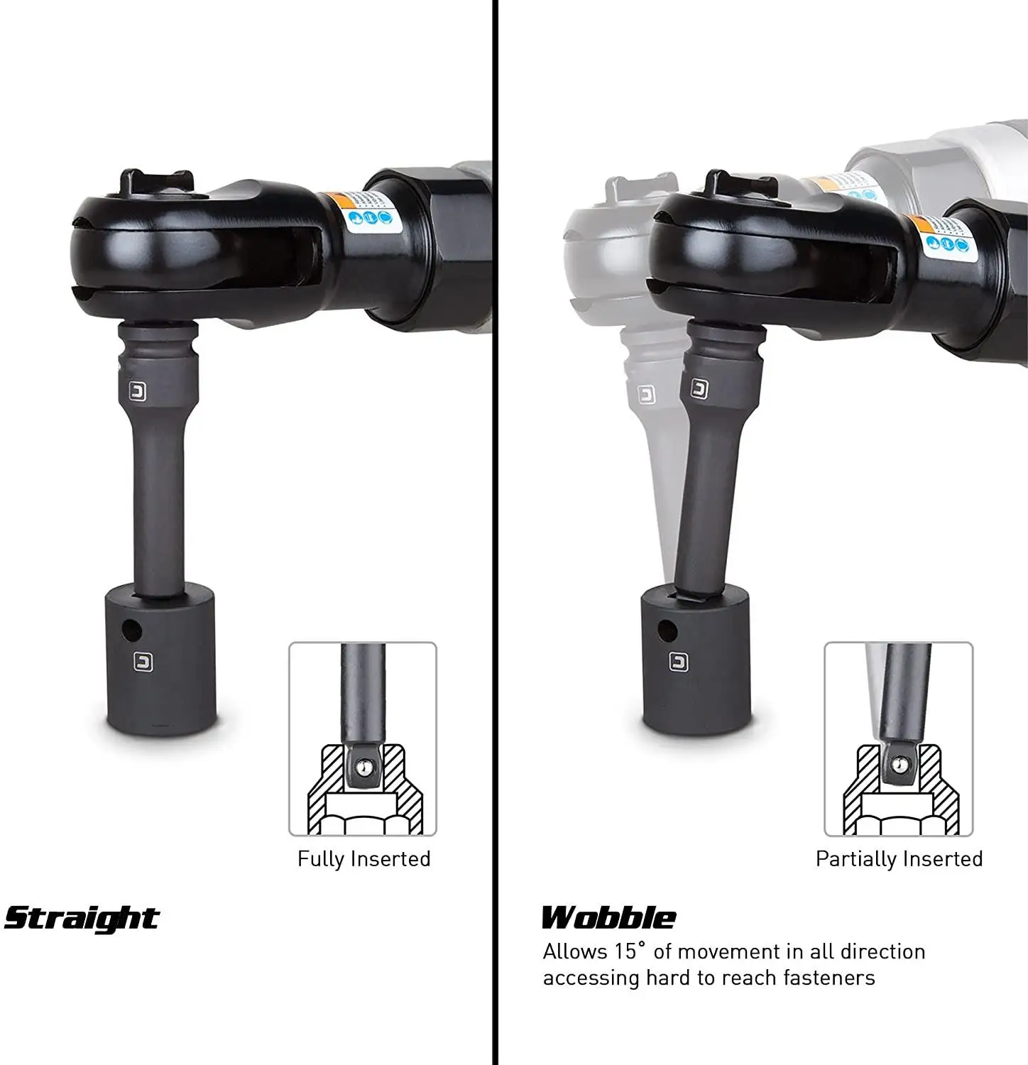 1/2 "ドライブ衝撃延長バーセット、 CR-V 鋼 3 個セット 3" 5 "10" 、ハンドツールソケットセット、個別ドライブソケットスクエアドライブ