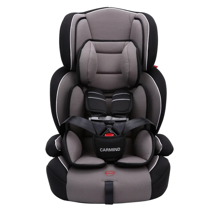 Carmind  Car Safety Seat Baby Sitting Chair Safety Seat Isofix Hard Interface Adjustable Sitting Lying Kids Booster Seat