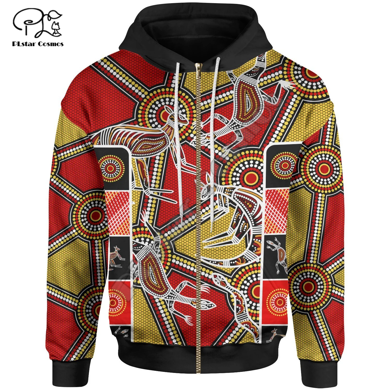 Newest NewFashion Aboriginal Australia Kangaroo Country Tribe Retro Tracksuit 3DPrint Harajuku Casual Funny Hoodies Men/Women 14