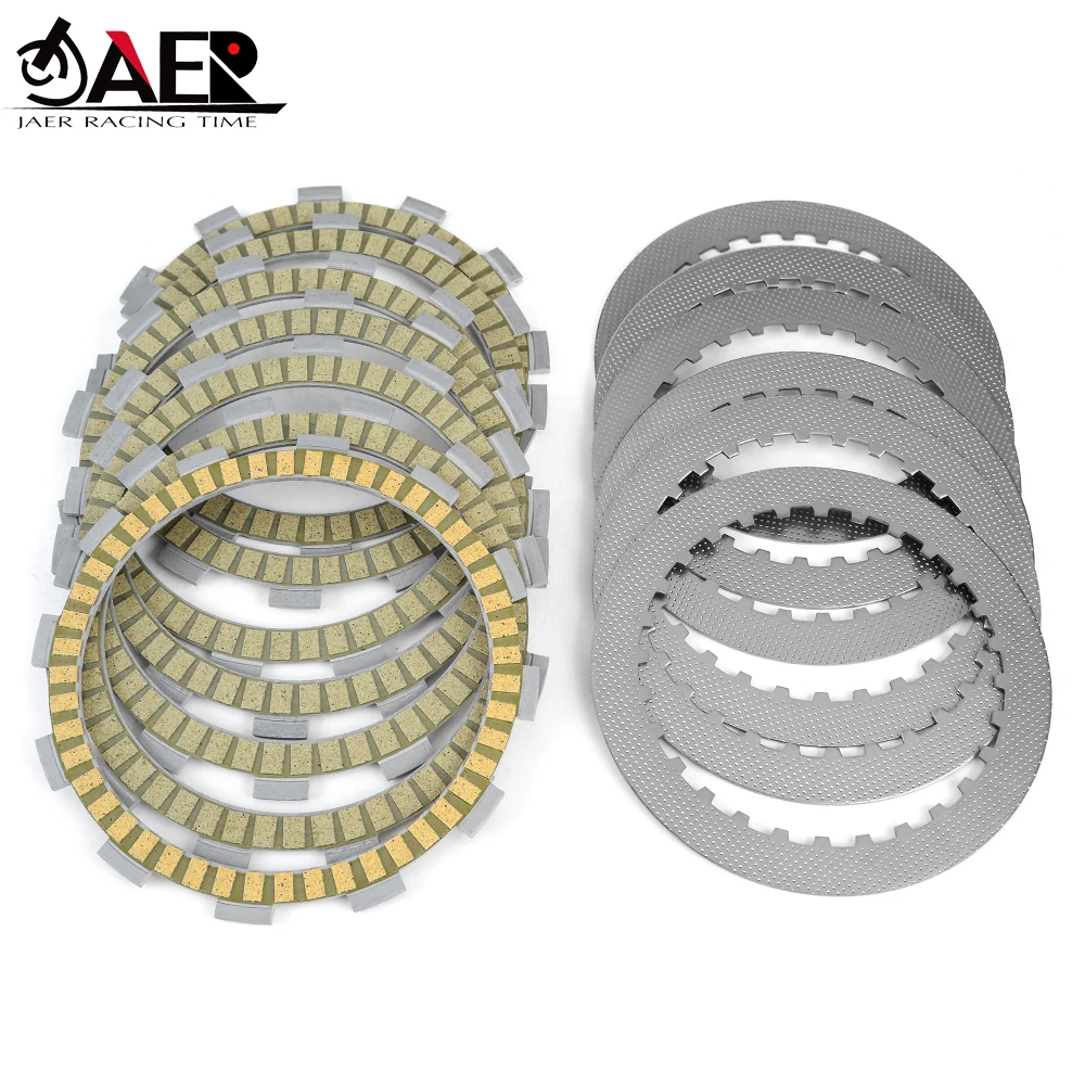 Clutch Friction Disc Plate Kit for Suzuki SV650 SV400 SX SY SK1 SK2 A Y K1 K2 SV 400 X/Y/K1/K2 SV400N SV400SN 21441-37440