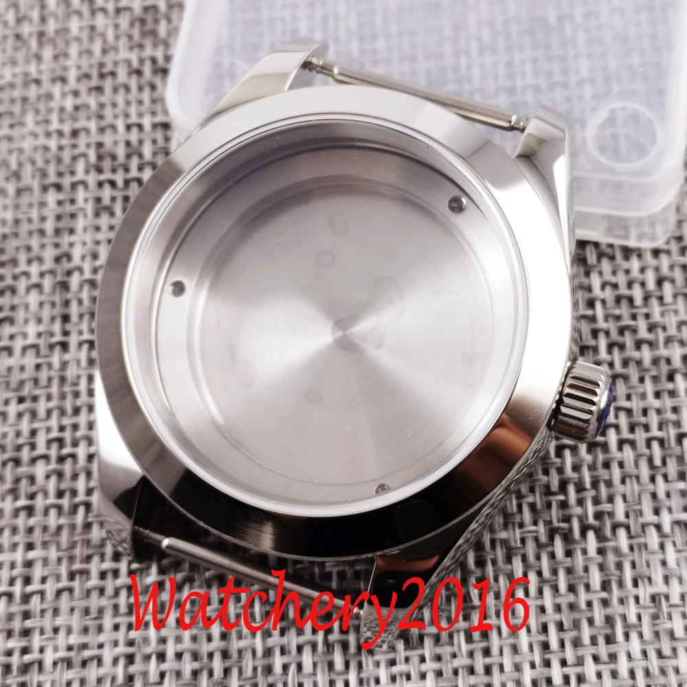 40mm 316L steel hardened automatic Watch Case fit ETA 2836 8215 Movement