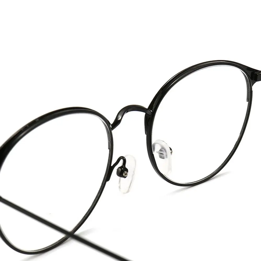 Classic Metal Round Frame Eyeglasses Women Optical Glasses Ultralight Unisex Myopia Glasses Vision Care Eyewear -1.0~-4.0