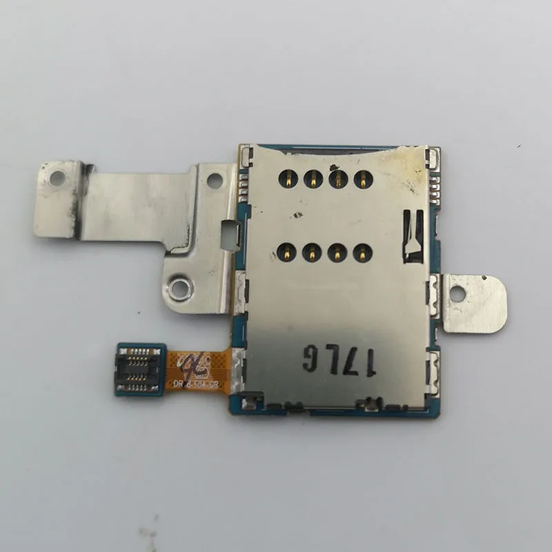 

Разъем для SIM-карты лоток держатель считыватель для Samsung Galaxy Tab 10,1 P7500 слот для Sim-карты гибкий ленточный кабель запасные части