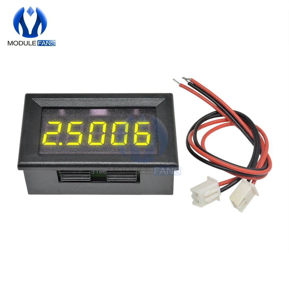Mini Rot/Blau/Gelb/Grün 0,36 Zoll 5-stellige digitale LED-Anzeigebuis Präzisions-Digitalvoltmeter Spannungsmesser Panel 0,36 Zoll – Detail 6