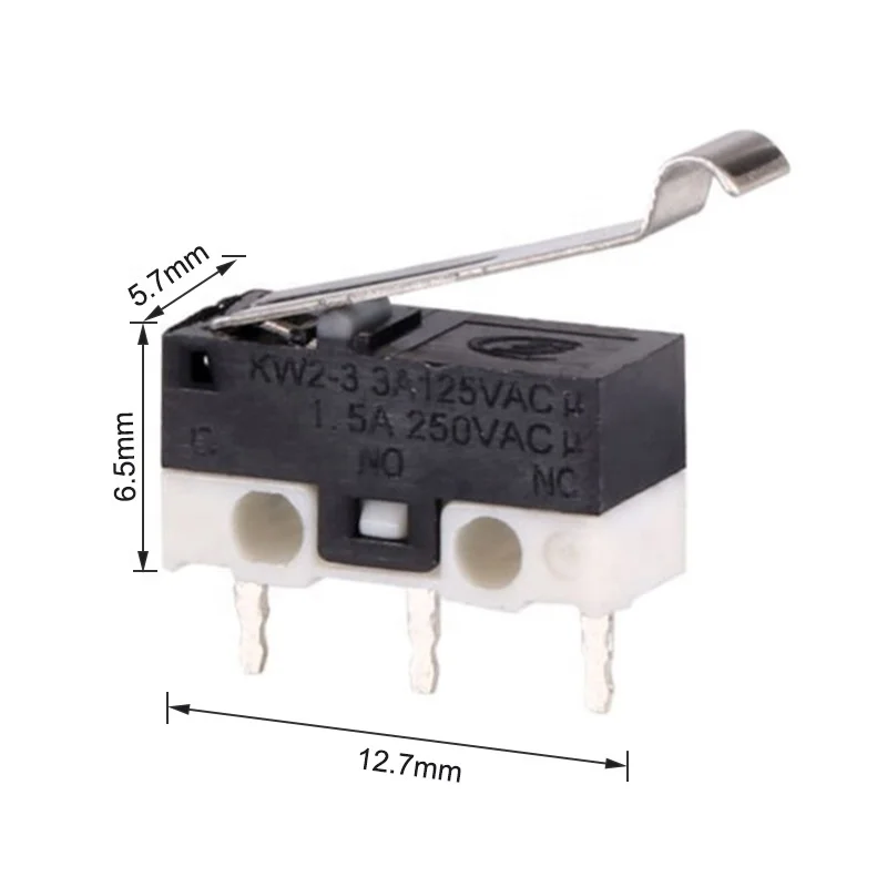 5sets  16A 250V mini micro switch 40t85 waterproof micro switch