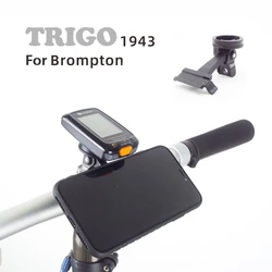 TRIGO TRP1943 Folding Bike Computer/Phone Mount CNC Aluminium Alloy For Brompton Gopro Bracket Bicycle Accessories