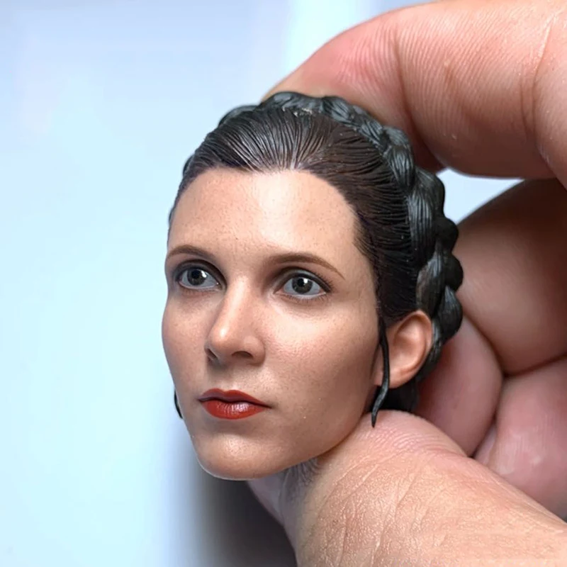 TT TOYS 1/6 Princess Leia Organa Solo Head Sculpt Carving Model for 12