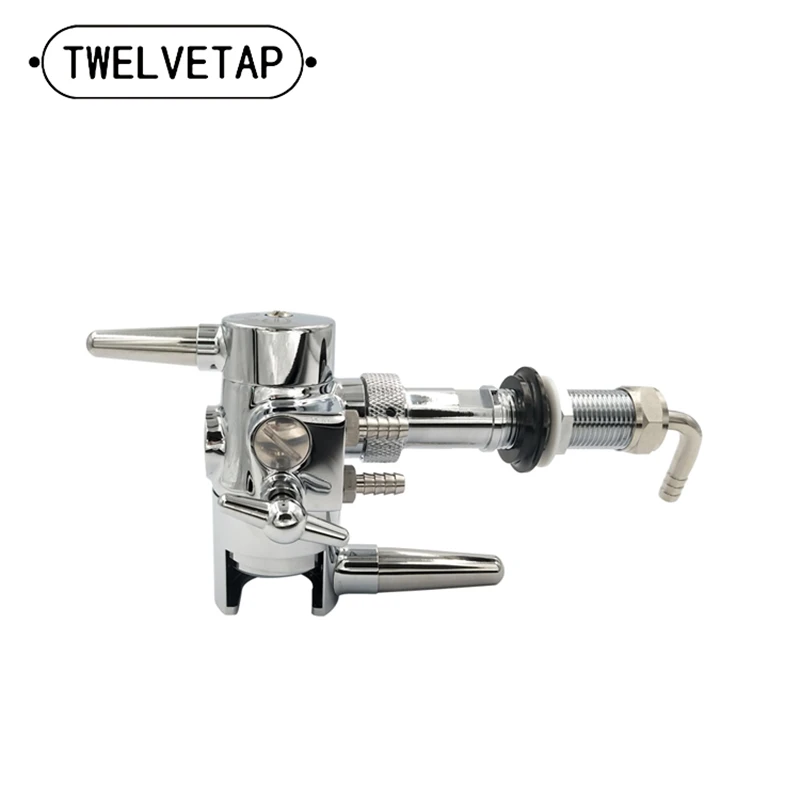 TWELVETAP Beer Tap Defoaming Defoamers for Bottling Home Brewing Beer Keg Remove Foam Growler Filler Bar Club Wintap Equipment