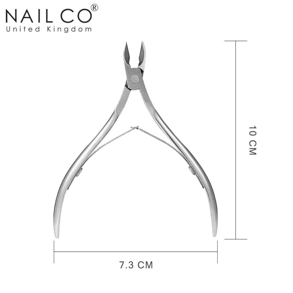 Nailco prego clippers cutícula tesoura ferramentas do prego manicure tesoura cutícula receptor coupe ongle unha toenail