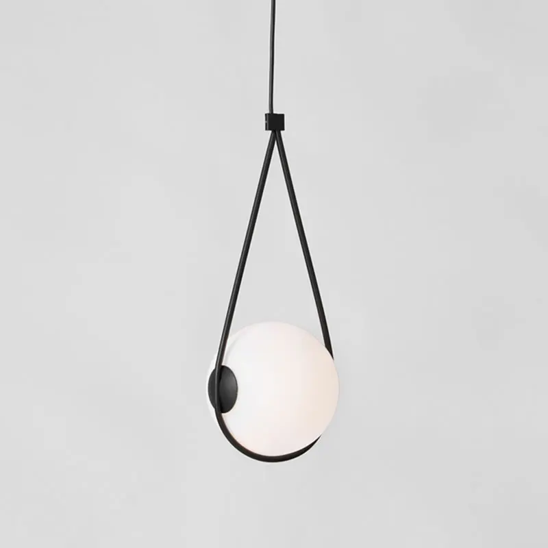 

Post modern mini pendant light Nordic ball glass lamp Decorative design lam for kitchen living room loft Chandelier Lighting