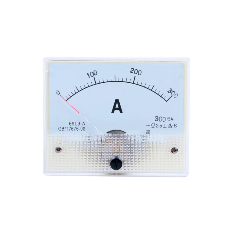 69L9-A Analog AC Ammeter 20A 30A 50A 100A 80*65mm