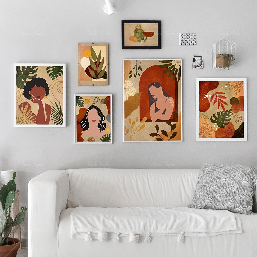 

Modern Home Boho Posters Set of 6 Gallery Posters