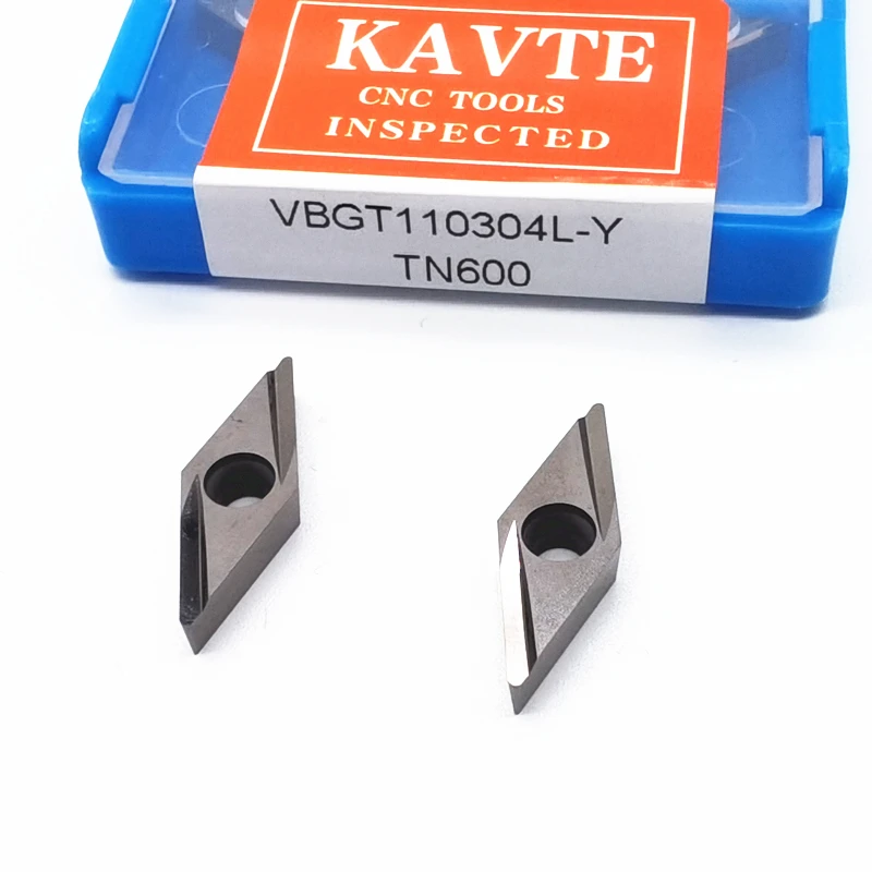 Imagem -04 - Aço Fino e Médio com Boa Acabamento Vbgt110302 Vbgt110304 com Inserções de Carboneto de Tungstênio Peças de