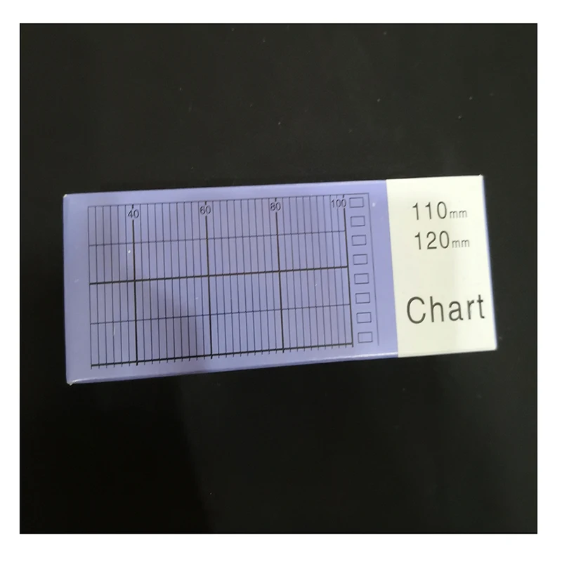 

Chart paper EM001 for CHINO AL,EL,EM Series Z-FOLD CHART 100mm (114mm) recording paper EM104N, EM01002,EM13001