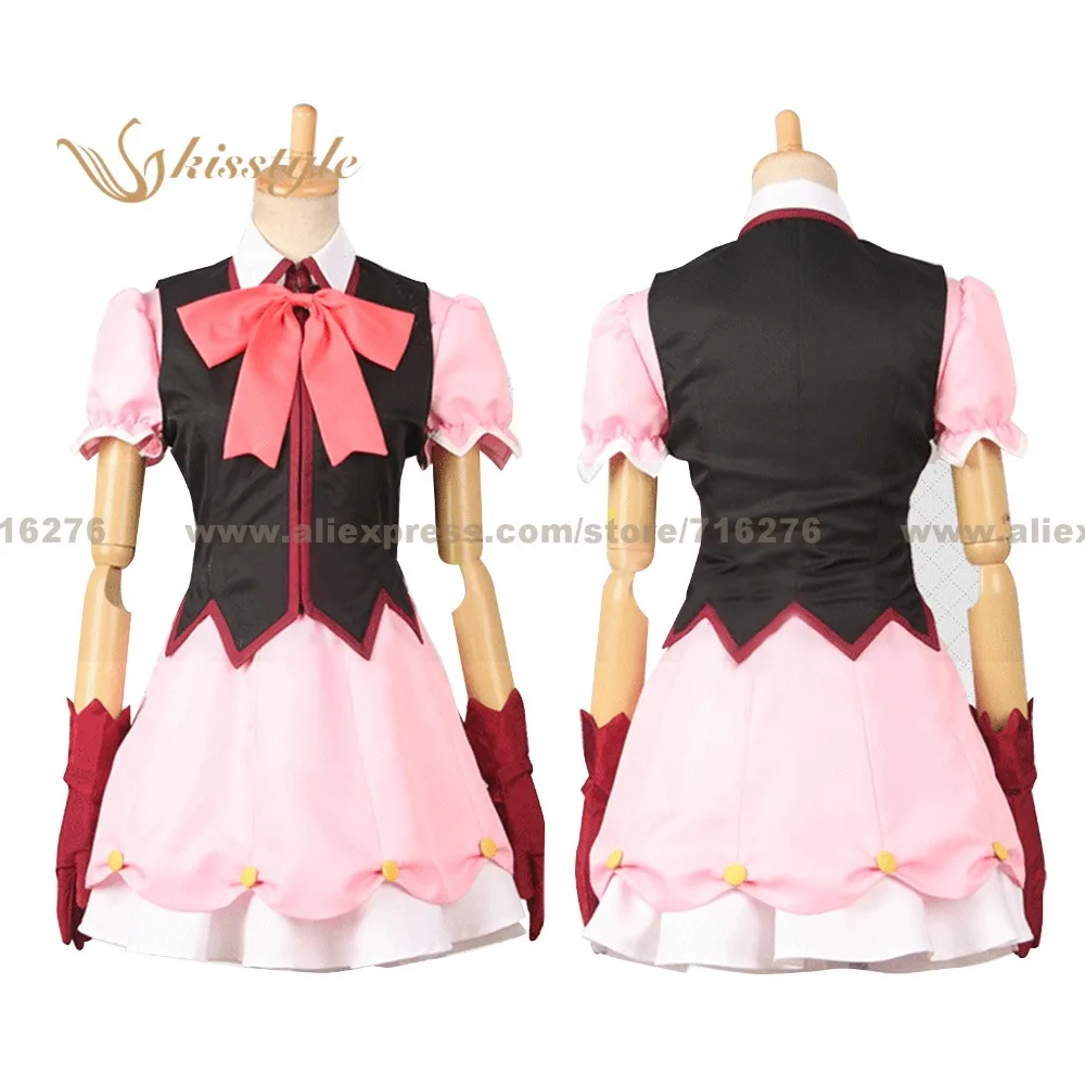 

Kisstyle Fashion Beyond the Boundary SIXTH Mirai Kuriyama Party Dress Dage Uniform Clothing Cosplay Costume,Customized Accepted