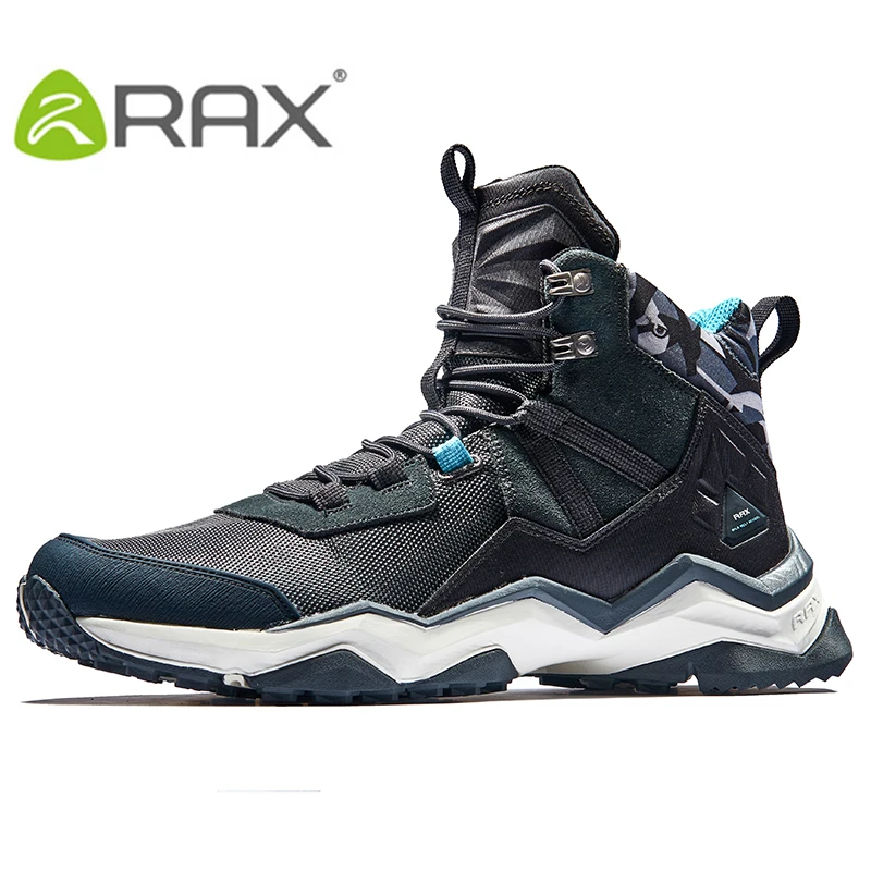 RAX Men's Lightweight Cushioning Antislip Hiking Shoes Climbing Trekking Mountaineering Shoe For Men Outdoor Multi-terrian Shoes