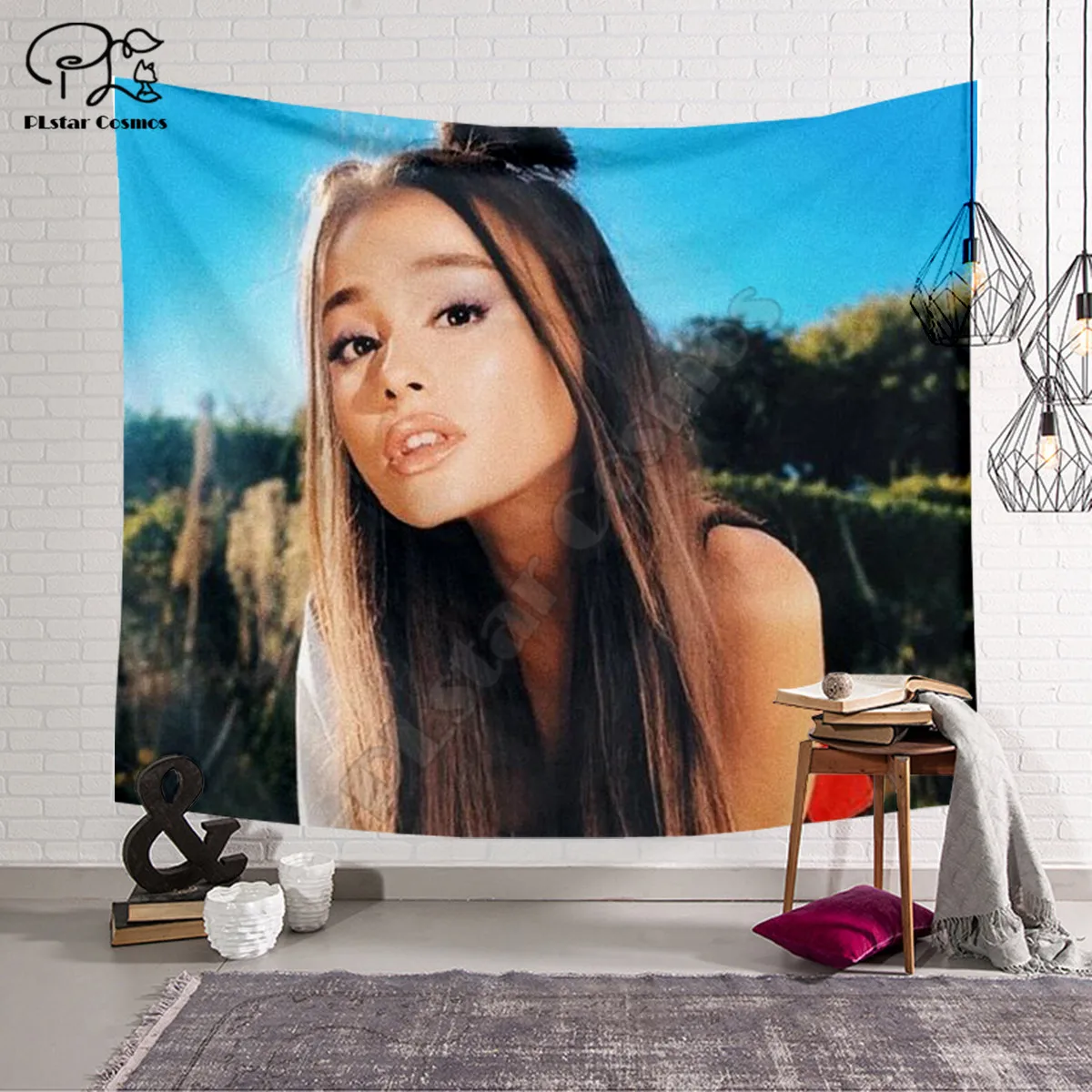 PLstar Cosmos Tapestry Ariana Grand 3D Printing Tapestrying  Rectangular Home Decor Wall Hanging style-3