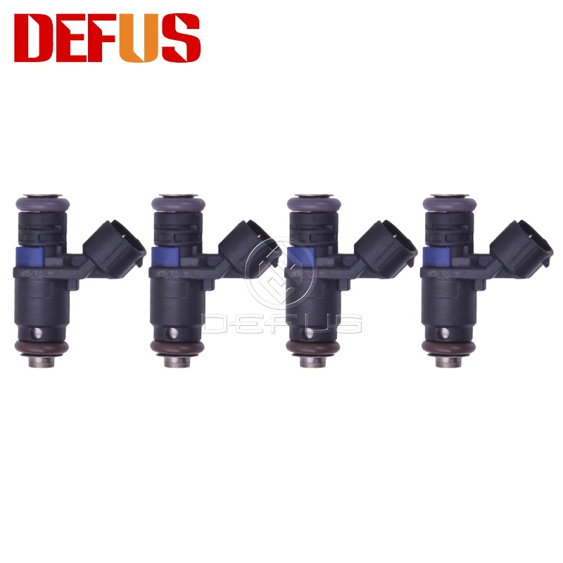 

DEFUS Fuel Injector OEM 04E906031F For Volkswagen SEAT SKODA 99-16 High Impedance Replacement Fuel Injection System Flow Matched