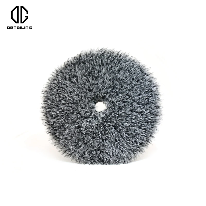 North Wolf New Style 150mm 5 inch Wool Buffing Pad Steel Wool Polishing Pad Car Detailing Lamb Buffing Pad