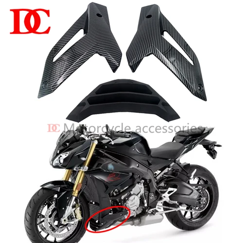 하단 슈라우드 하단 페어링 밸리 포트 사이드 플레이트 연결 중간 플레이트, BMW S1000R 2014 2015 2016 2017 2018 적합