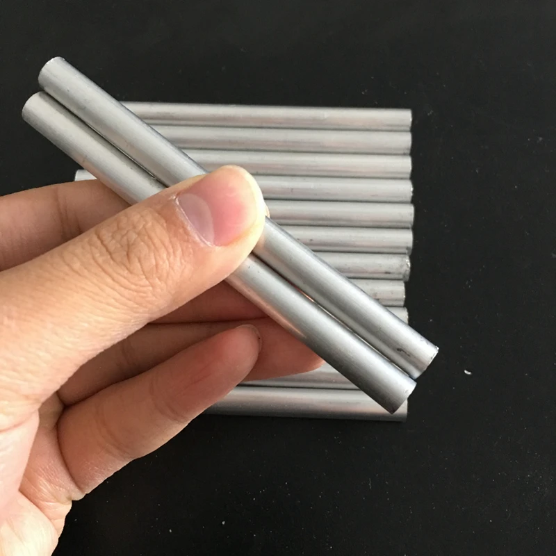 

4pcs/lot OD 8mm ID 5mm Length 100mm Aluminum Pipe Hollow Circular Tube for DIY Model Making customized service