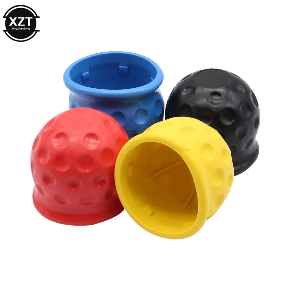 Universal 50MM Tow Bar Ball Cover Cap Trailer Ball Cover Tow Bar Cap Hitch Trailer Towball Protect Car Accessories