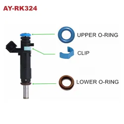 4sets Repair Kits For Fuel Injector 55353806 For Chevrolet Orlando 55353806 Vauxhall Opel Astra Vetra Z18XER 1.8L