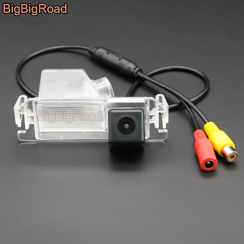 BigBigRoad For Kia K2 Rio Sedan Hatchback Ceed 2013 Vehicle Wireless Rear View Parking CCD Camera HD Color Image Waterproof