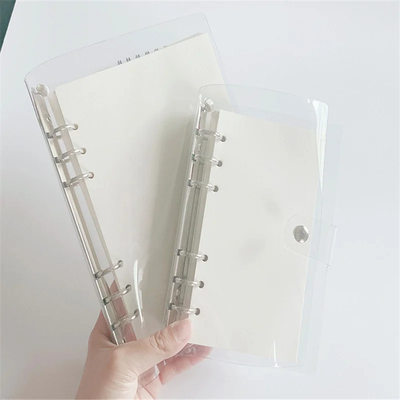 A5 A6 A7 Transparent Lose Blatt Binder Lose Riemen Lose Blatt Innen Kern Notizbuch Journal Planer Büro Liefert