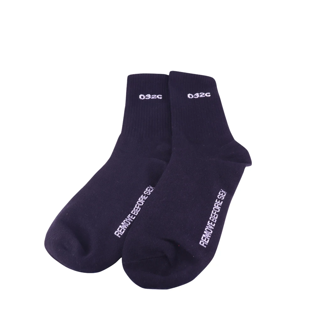 032c Black Remove Before Sex Socks