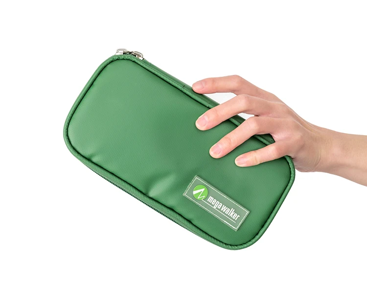 MEGA Kühltasche Tragbare Insulin-Kühltasche Diabetiker Insulin-Reiseetui Größe: 20*9*5 Neuestes Modell PU-Stoff Aluminiumfolie Kühltasche – Detail 12